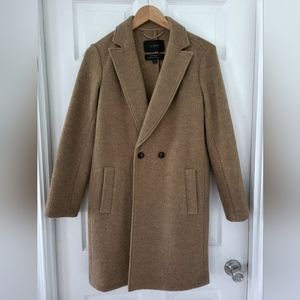 J.Crew Daphne Wool Coat in Heather Camel Size 4